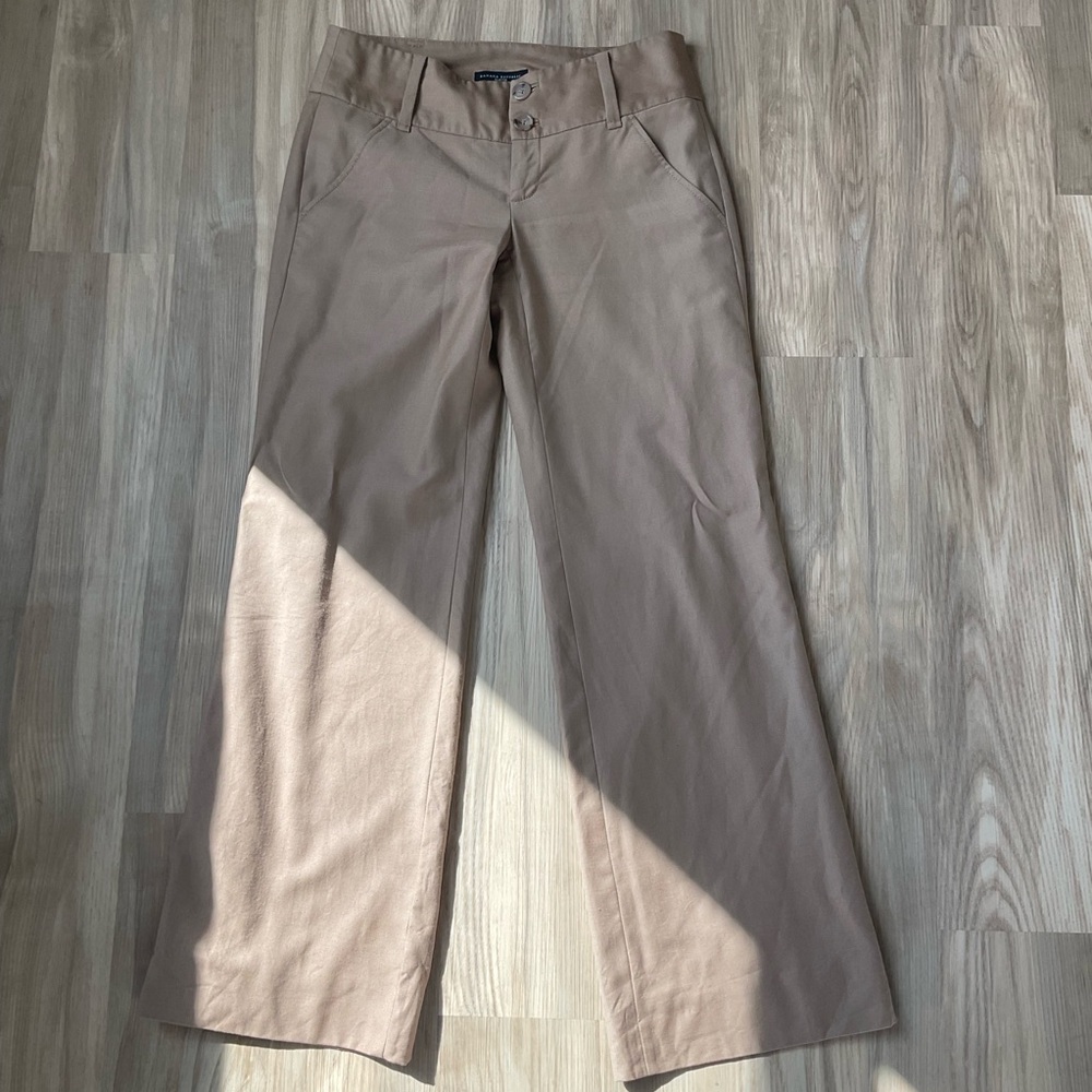 Banana Republic Camel Wide Leg Dress Pants Sz. 2